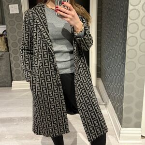 Fendi monogram coat